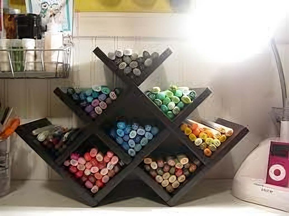 7 Ways to Organize Your Markers Alcohol Marker Storage Ideas